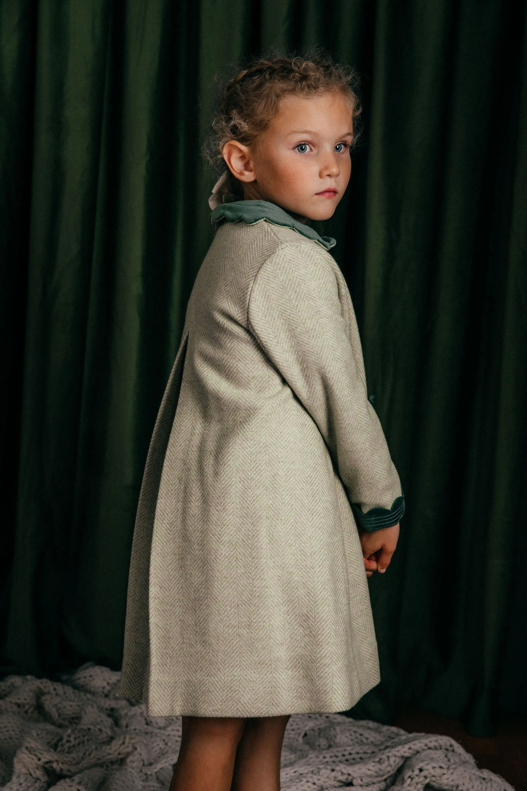Alba Coat - Green