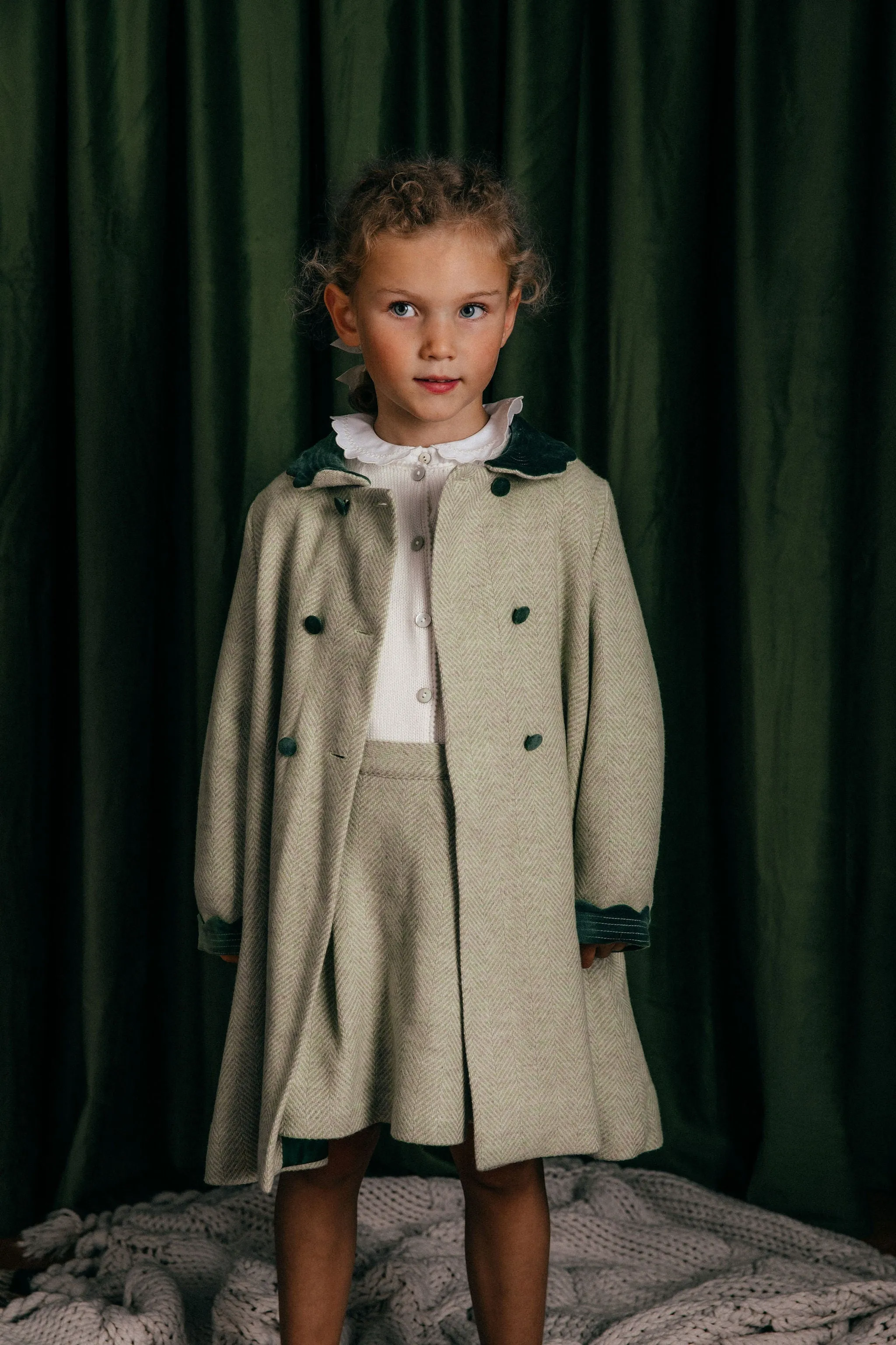 Alba Coat - Green
