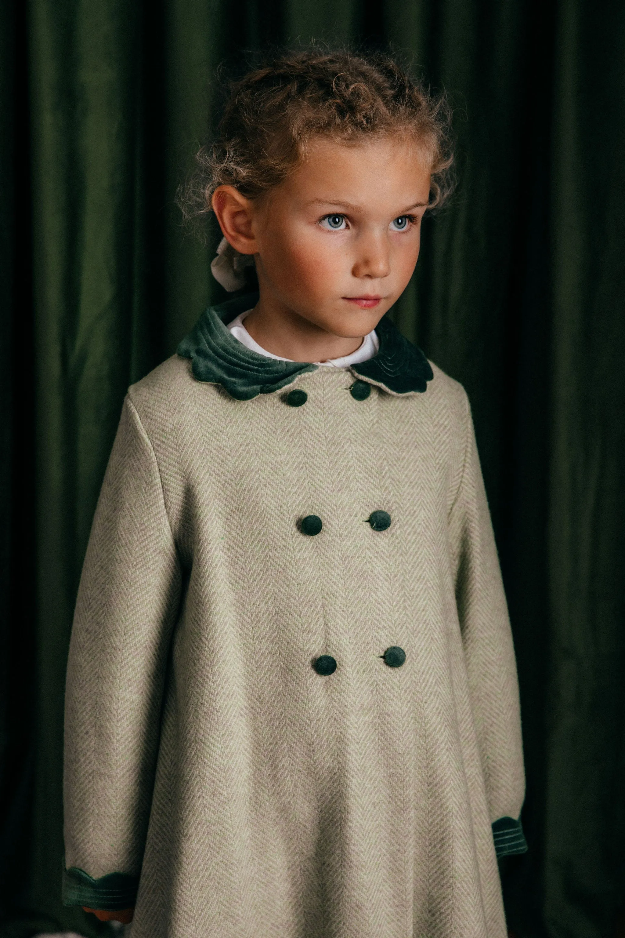 Alba Coat - Green