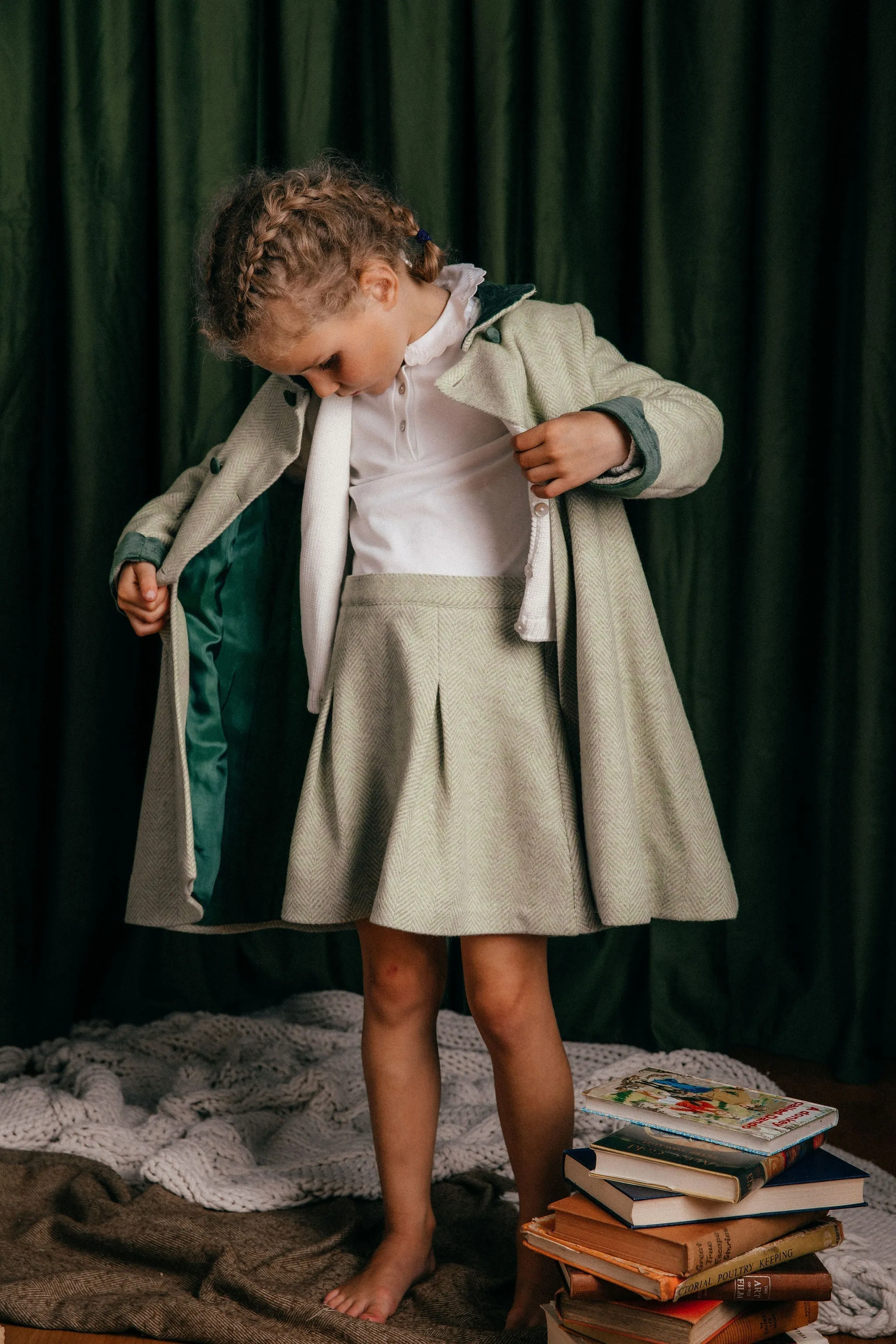 Alba Coat - Green