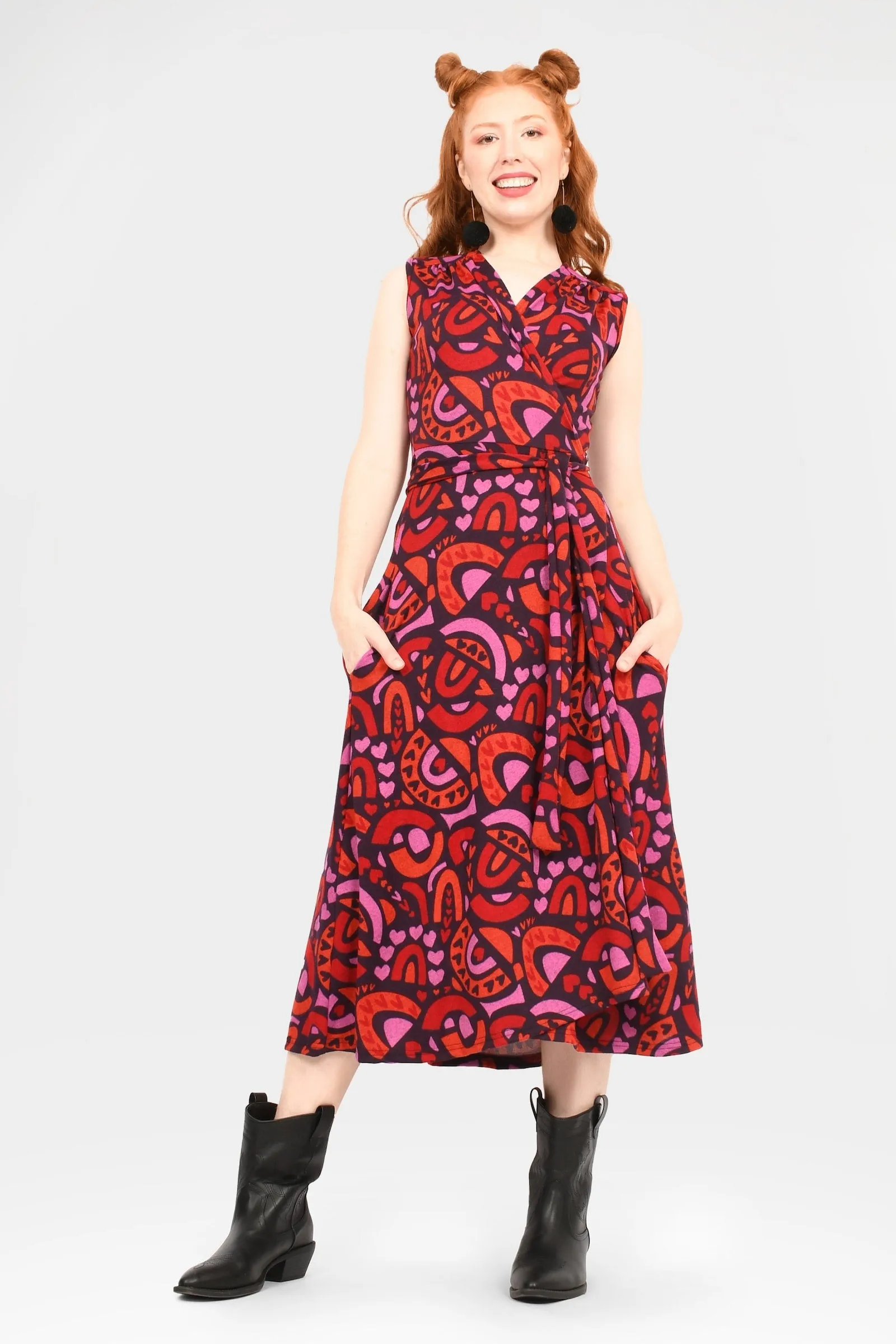 Alina Wrap Dress