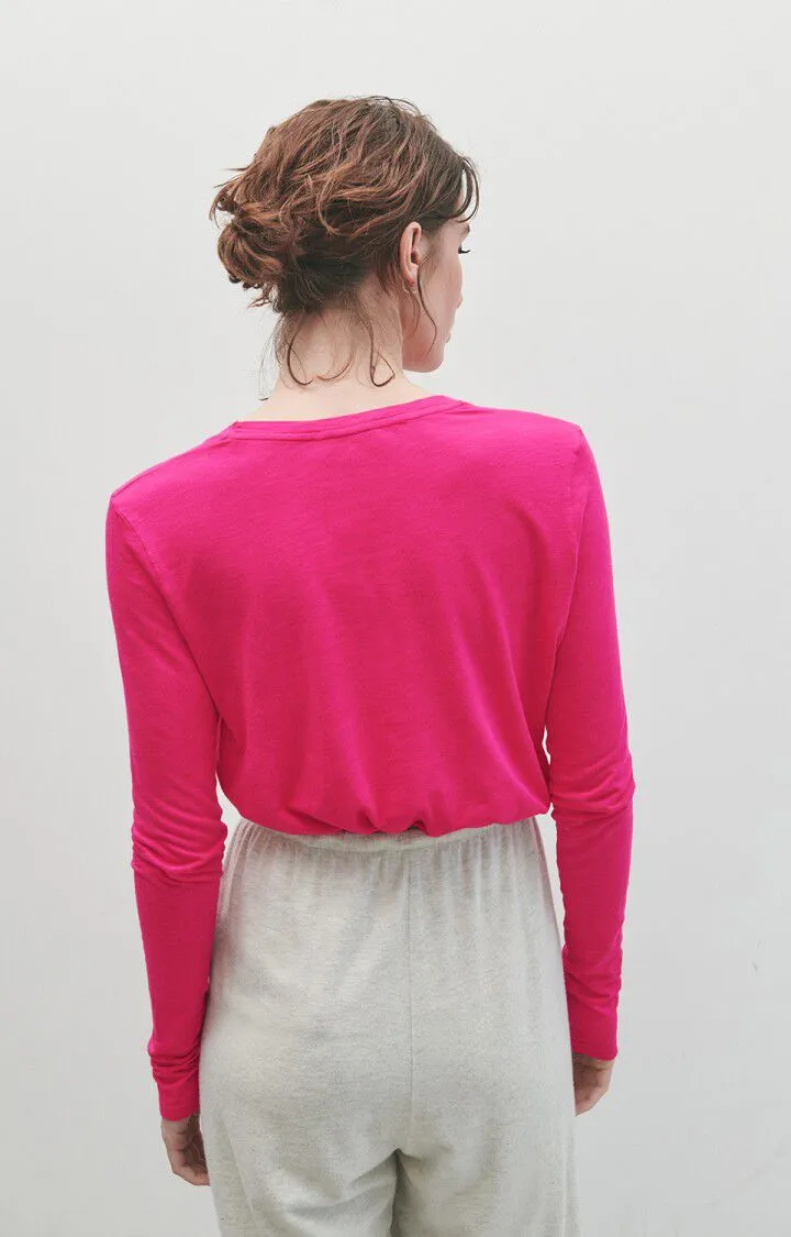 American Vintage | JACKSONVILLE LONG SLEEVE TEE | Vintage Begonia