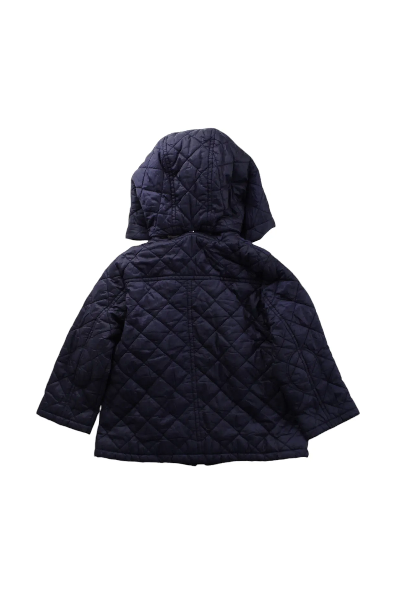 Burberry Quilted Hooded Coat 12-18M