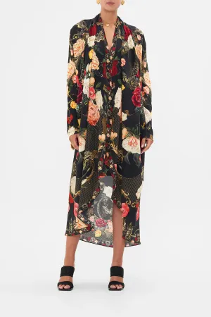 CAMILLA | Magic In The Manuscripts Long Casual Jacket With Pockets