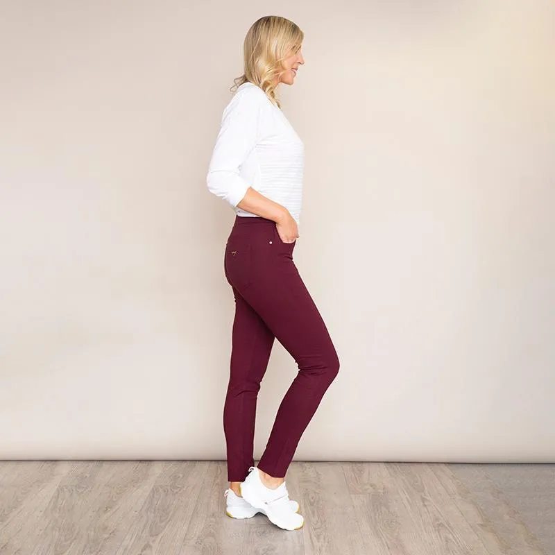 Chloe Leggings (Wine)