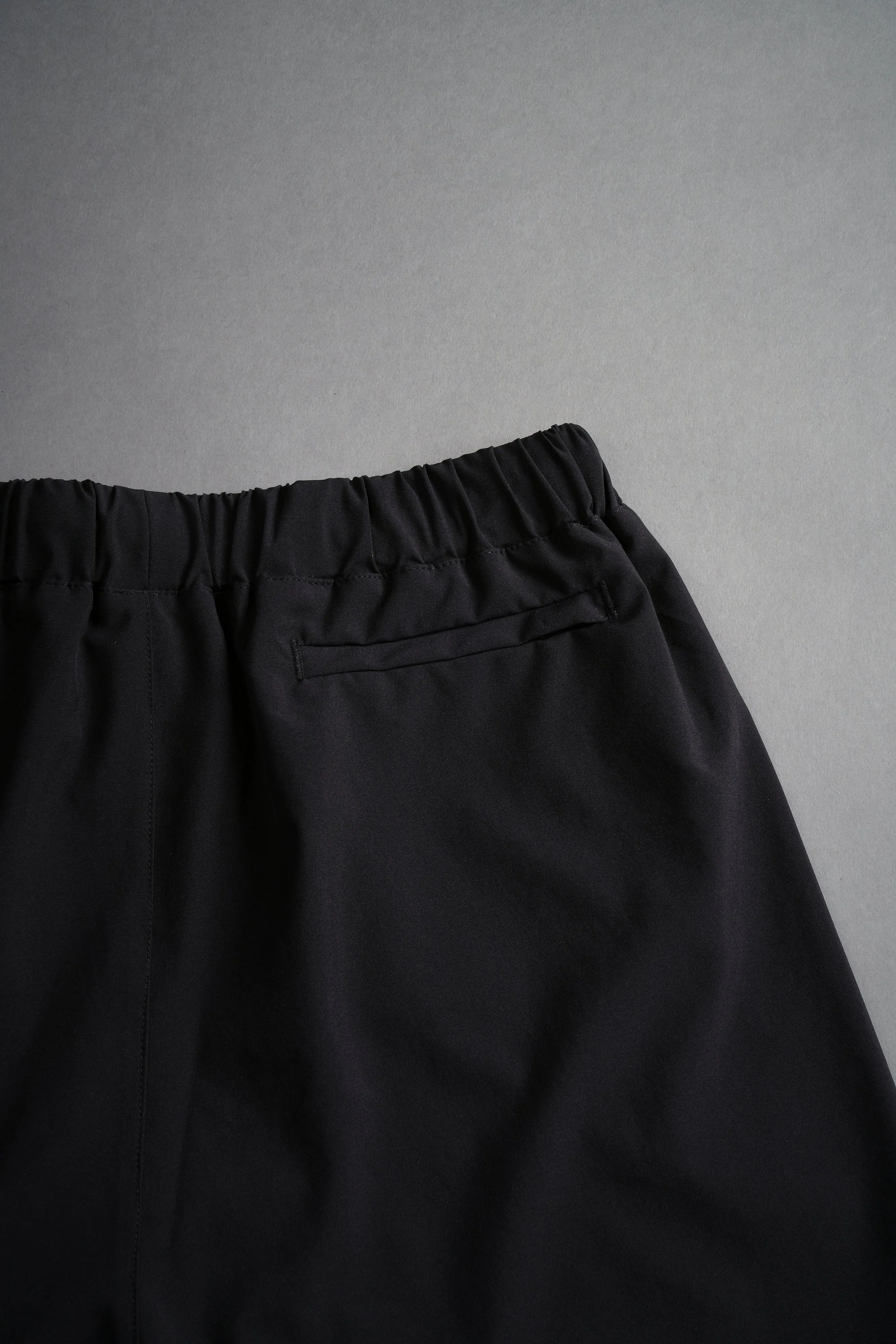 Chopper Wolf Compression Shorts in Black