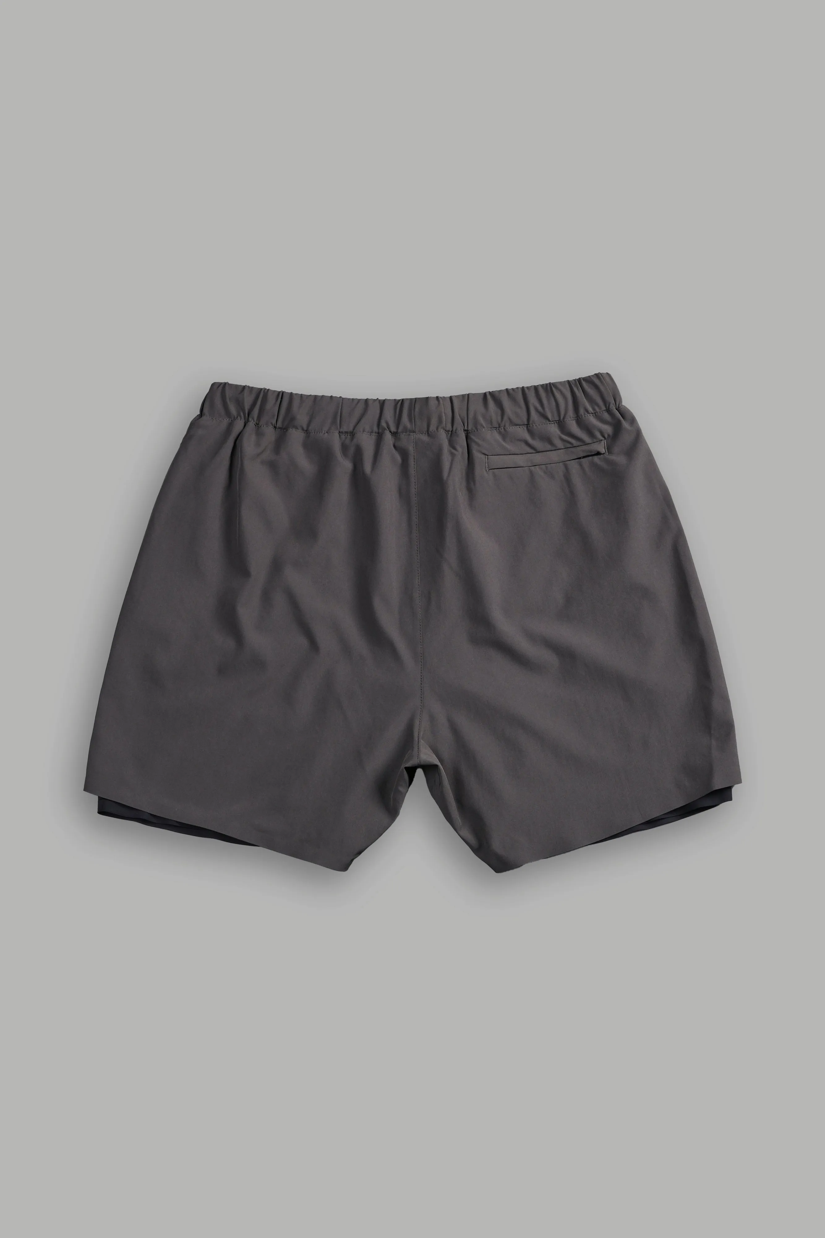 Chopper Wolf Compression Shorts in Wolf Gray