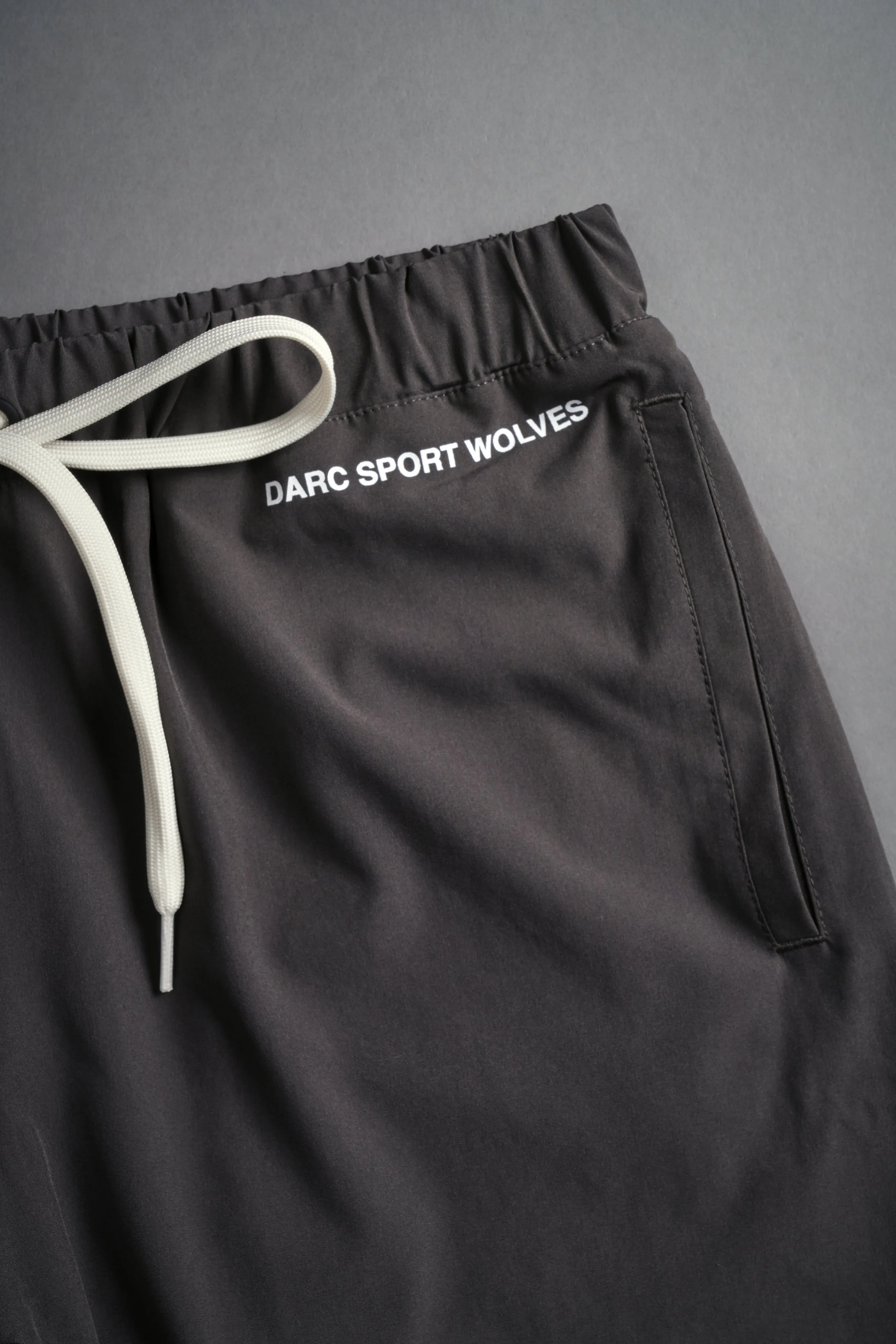 Chopper Wolf Compression Shorts in Wolf Gray