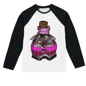 Dragon Potion Sublimation Baseball Long Sleeve T-Shirt