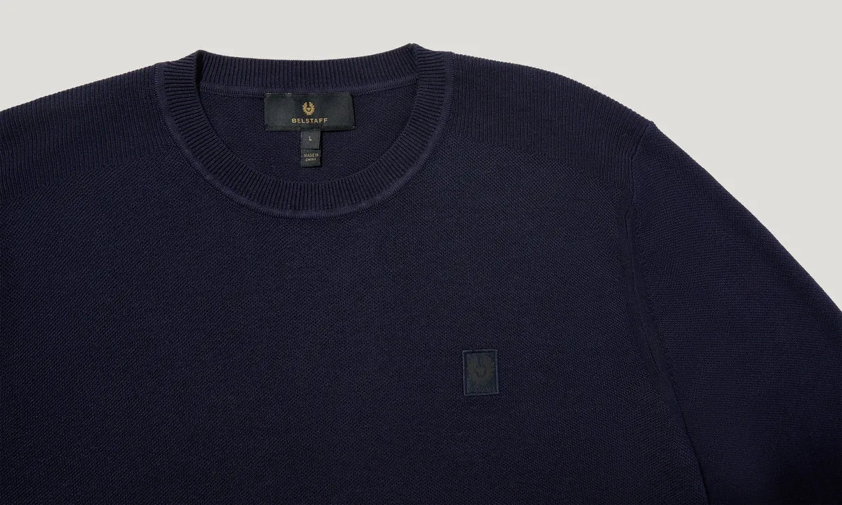Drift crewneck jumper - Dark Ink
