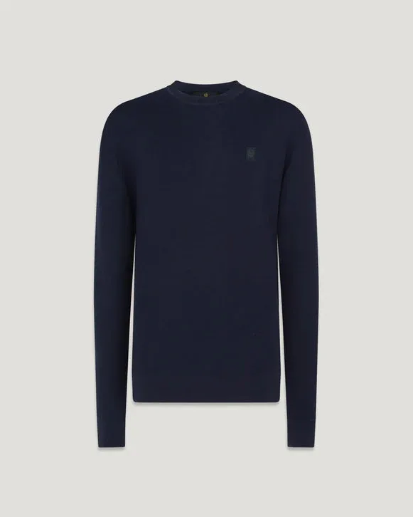 Drift crewneck jumper - Dark Ink