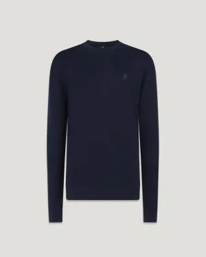 Drift crewneck jumper - Dark Ink