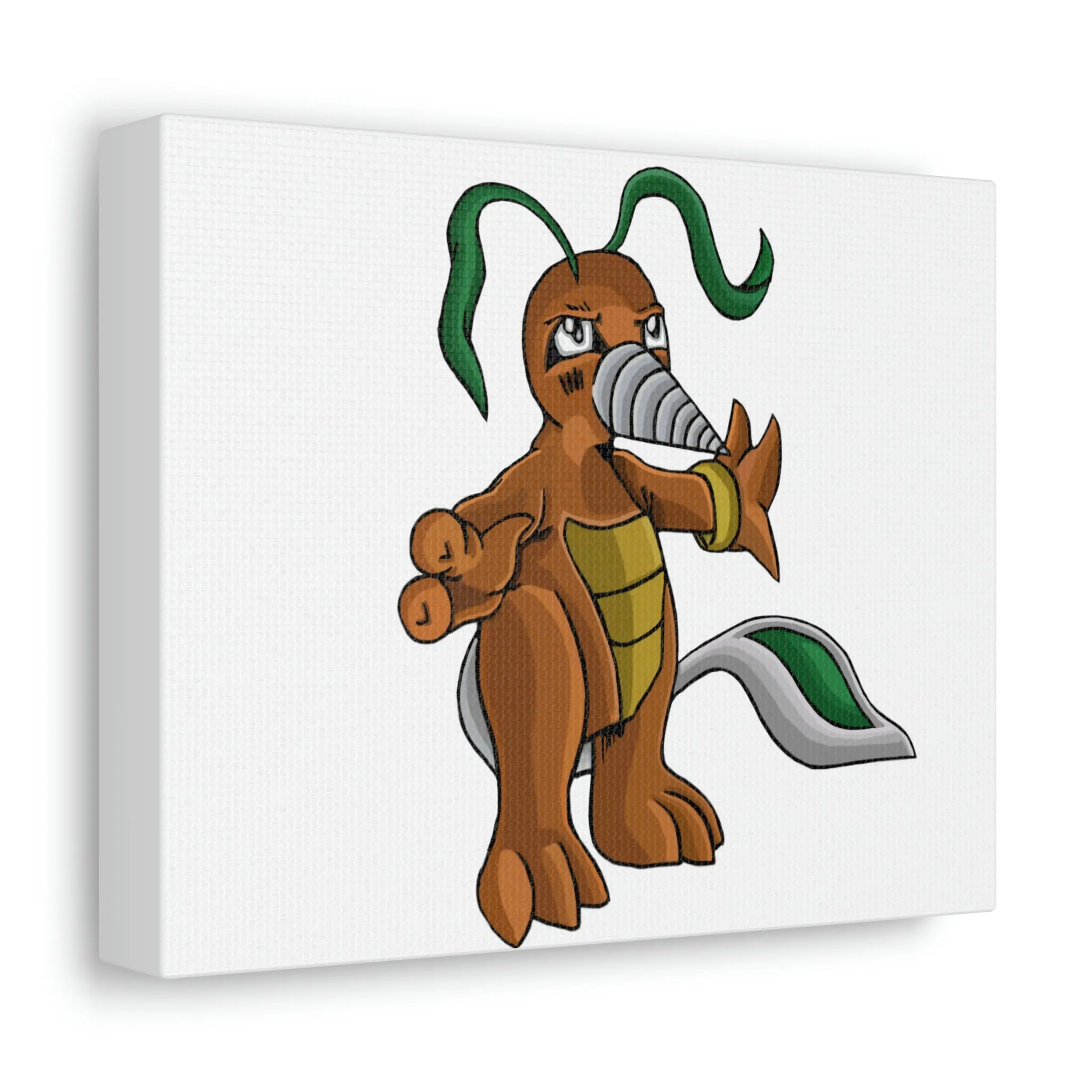 Drillbug Stretched Canvas