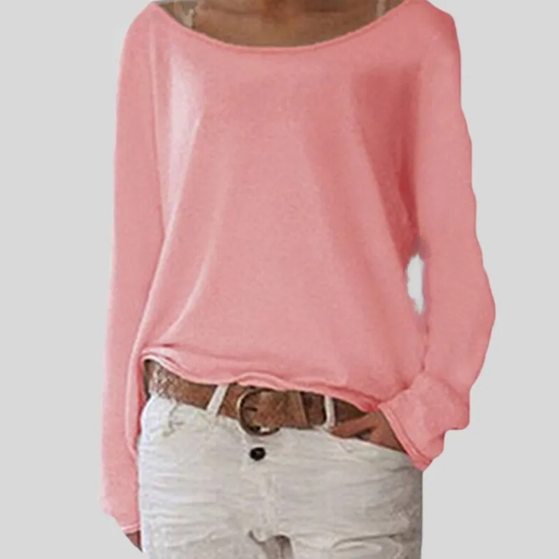 Elegant Lightweight Crewneck Jumper