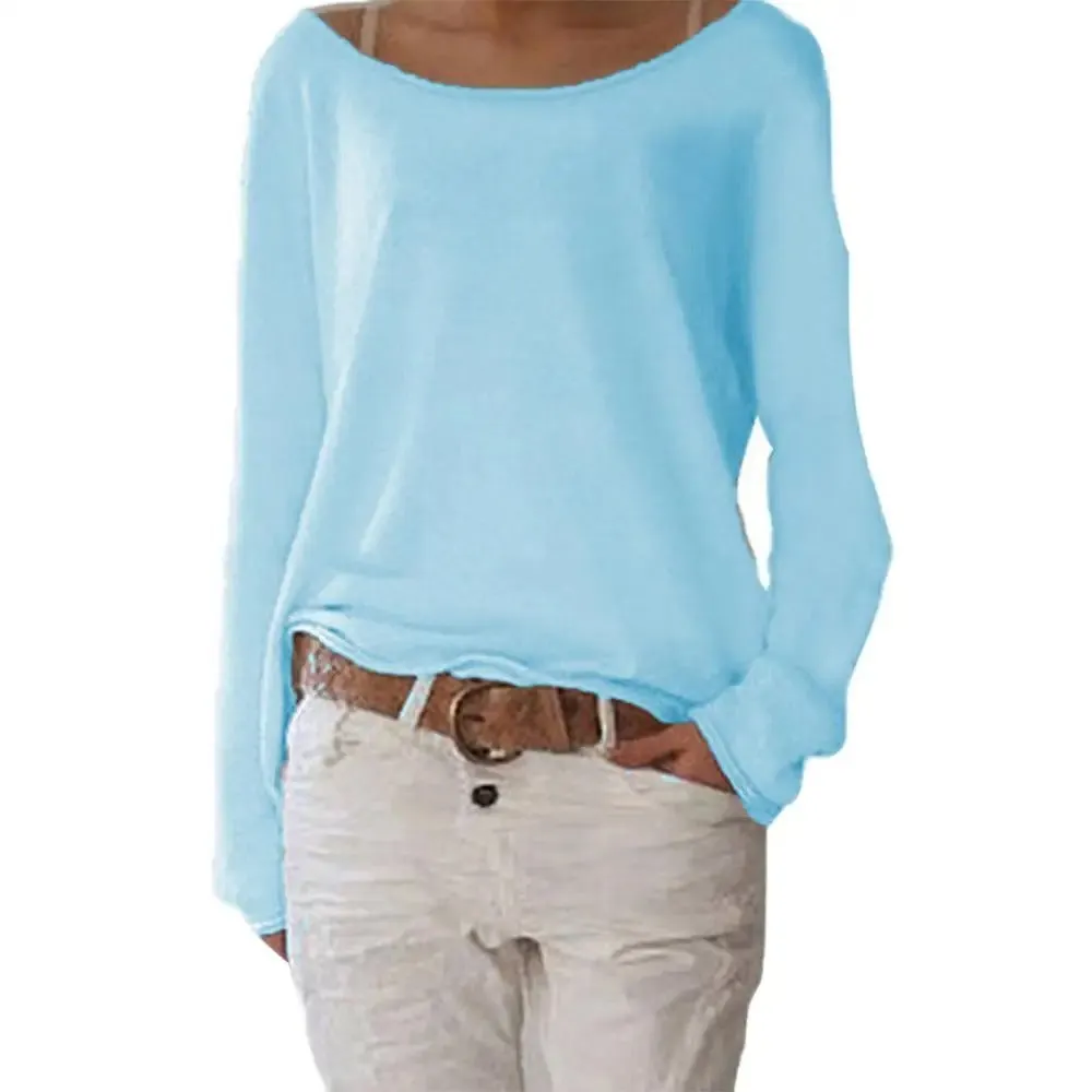 Elegant Lightweight Crewneck Jumper