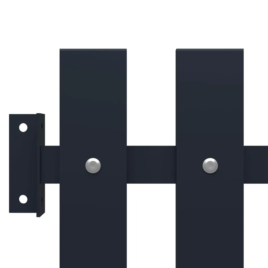 Fence Panel Anthracite 170.5x100 cm Powder-coated Steel