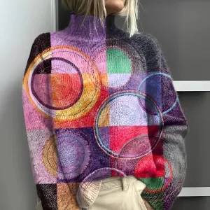 Helen | Luxurious Art-Inspired Jumper