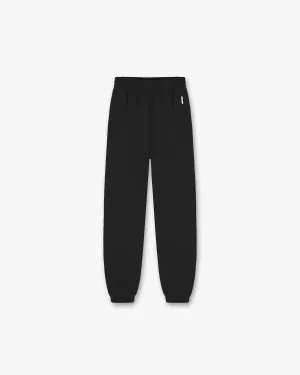Initial Cuffed Sweatpant - Black