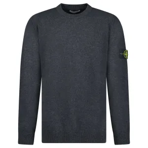 Lambswool Crewneck Jumper in Grey