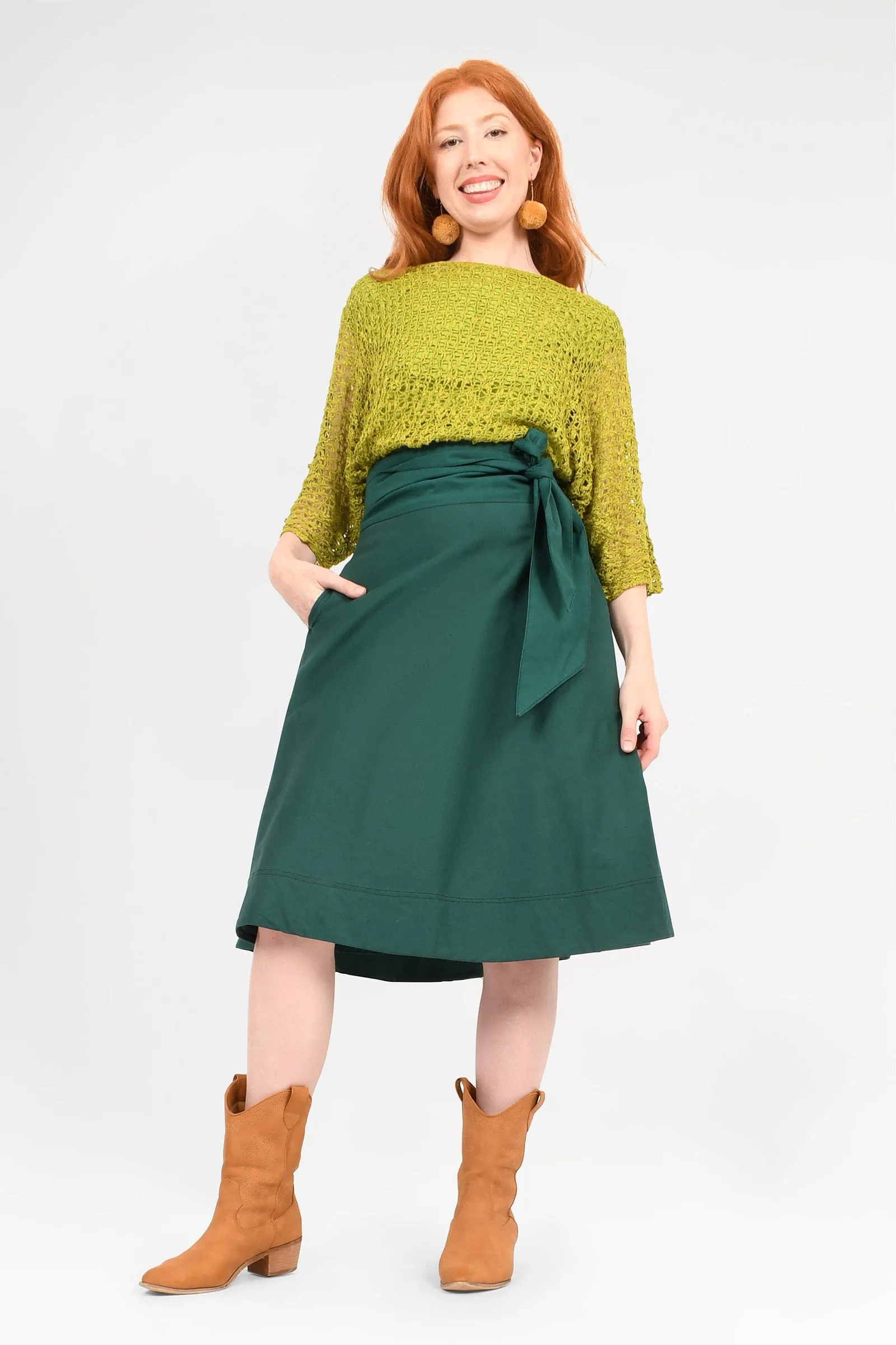 Lara Short Wrap Skirt