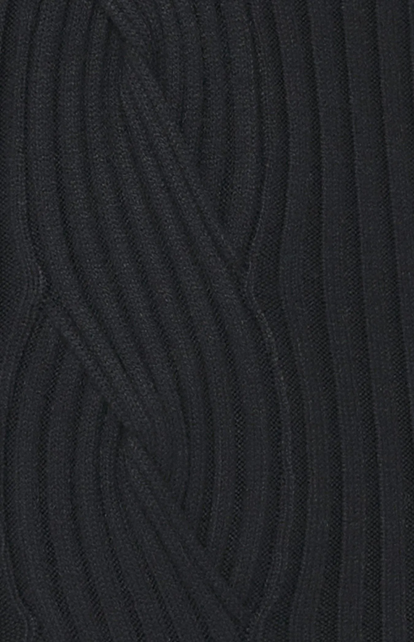 Lula Cut Out Knit Dress - Black