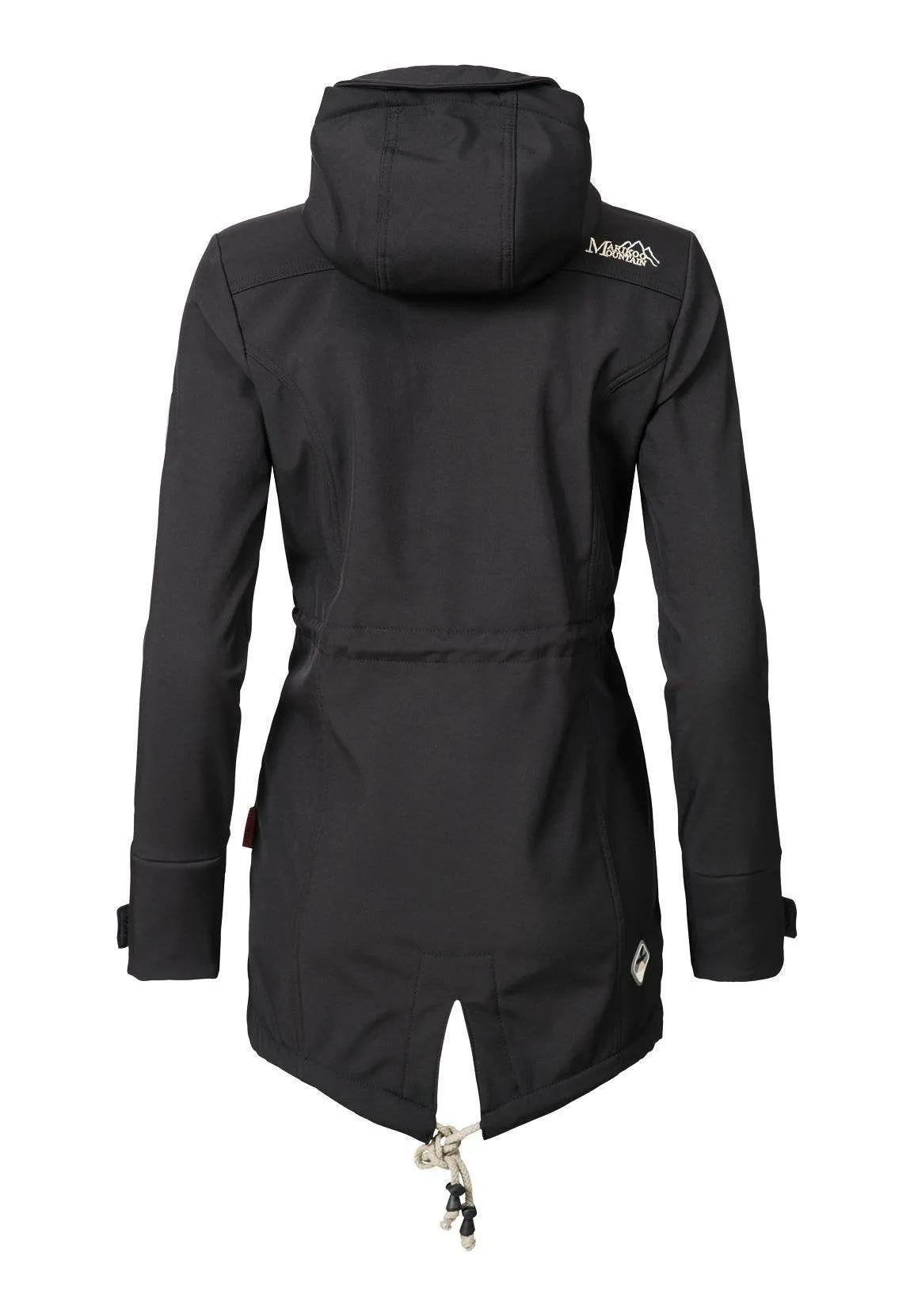 Marikoo parka fitted, black