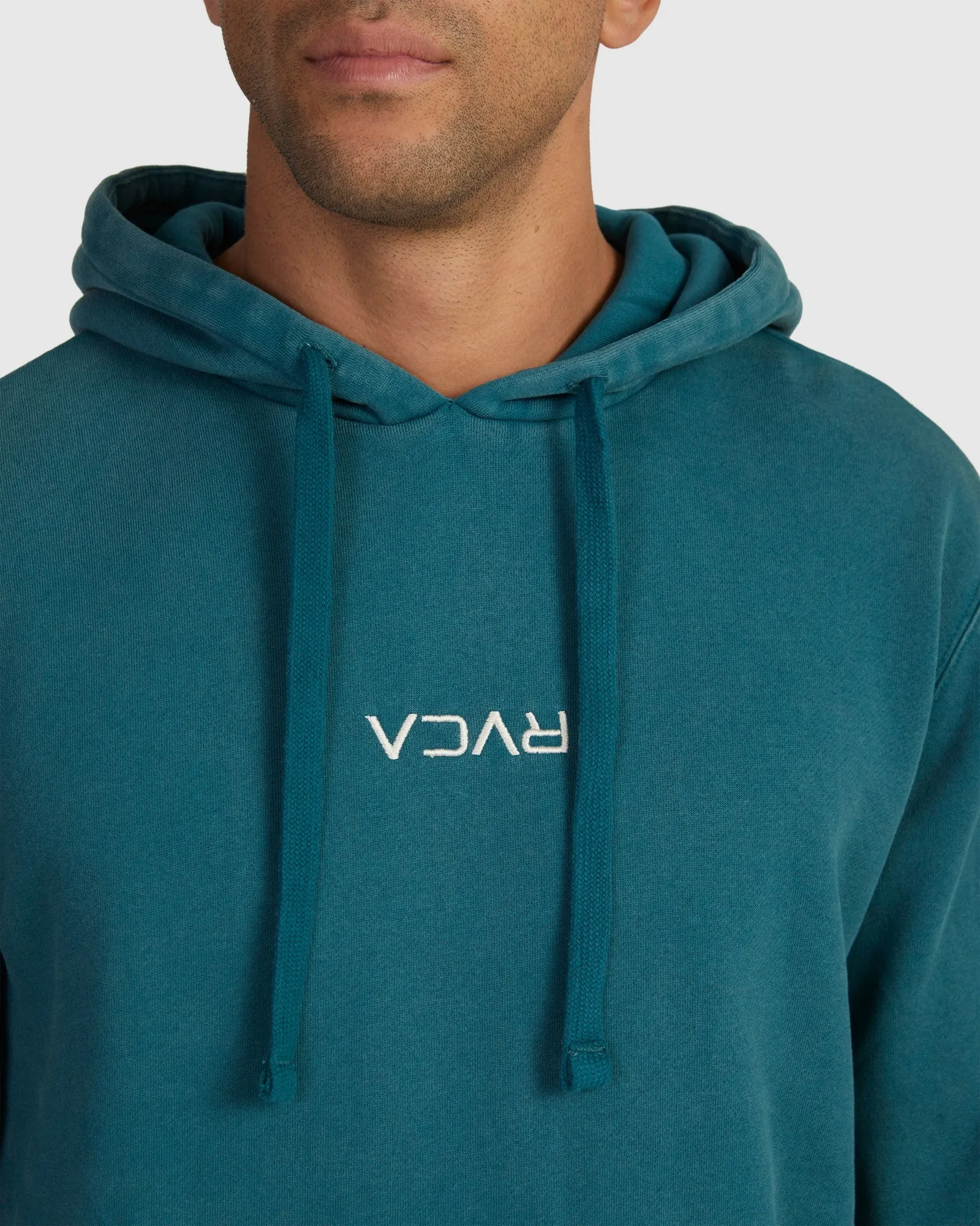 Mens RCVA Mini Flipped Pullover Hoodie