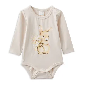 Milky Bunny Bouquet Bubbysuit