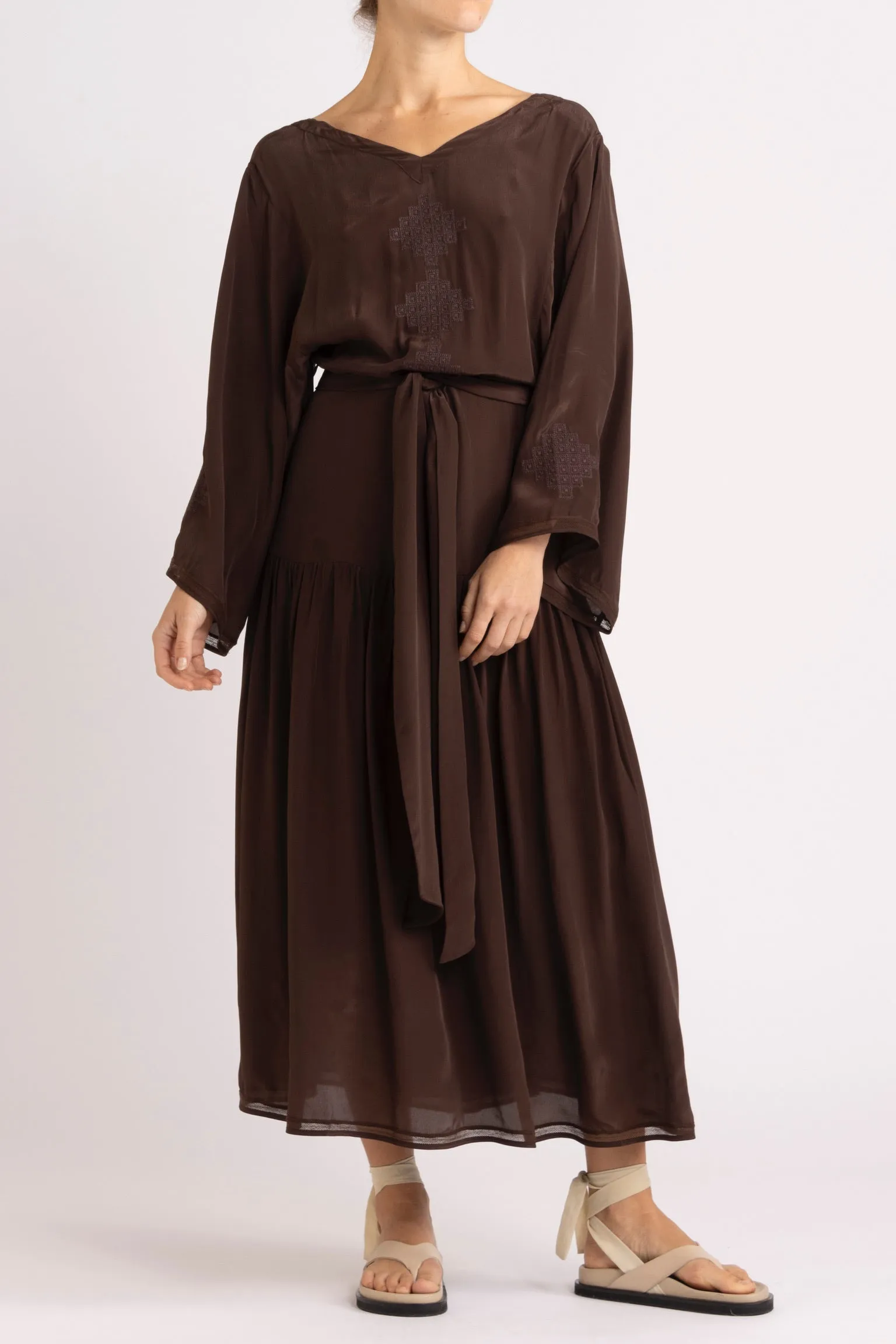 Nina Reversible Wrap Dress