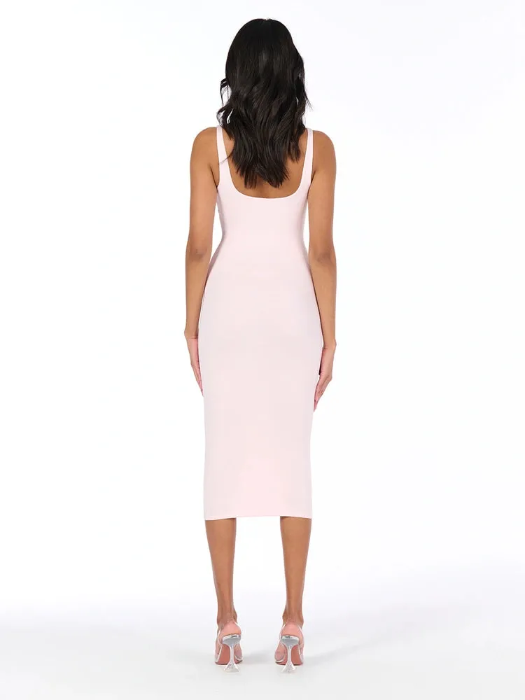 NW Sculpt Tank Midi Dress