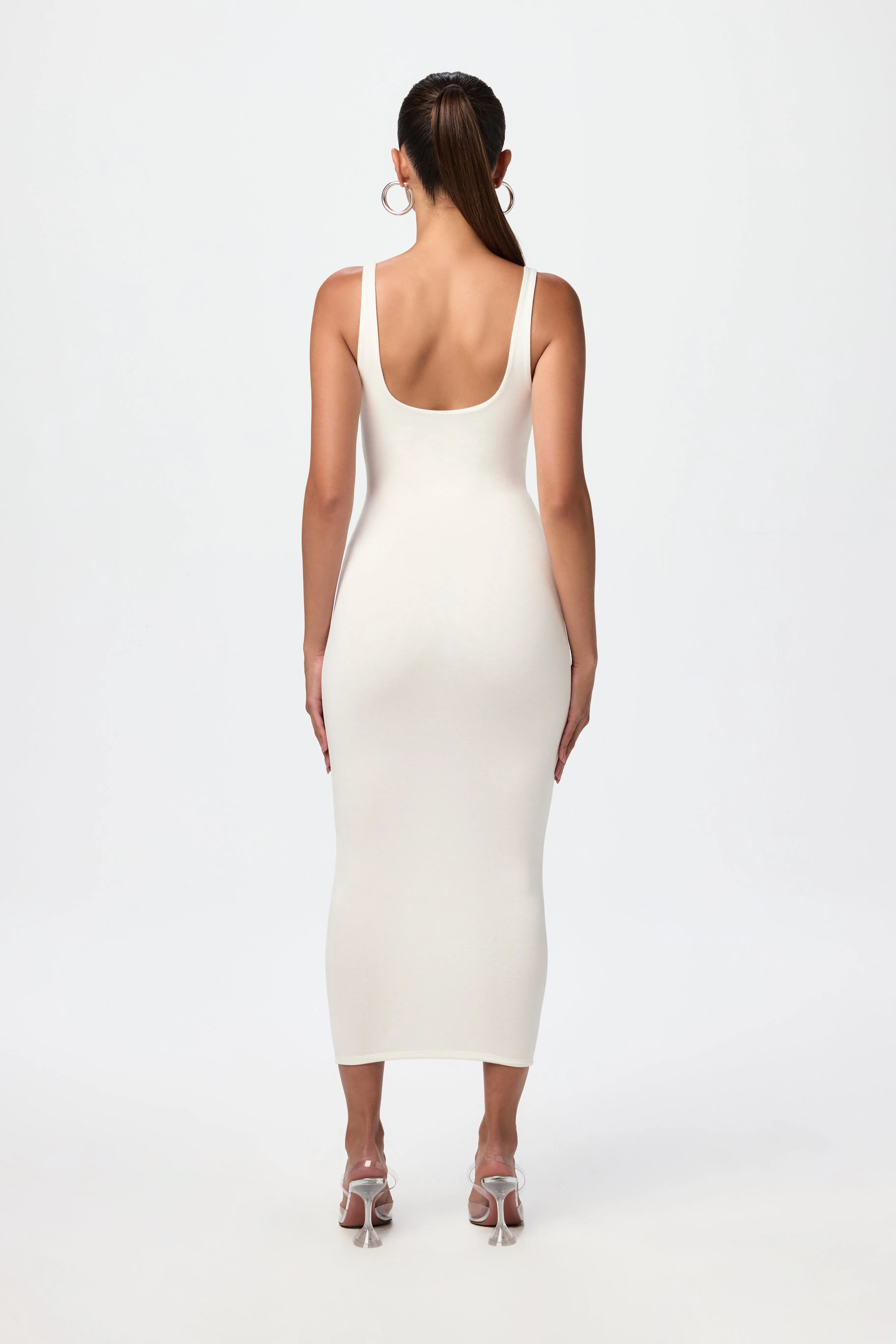 NW Sculpt Tank Midi Dress