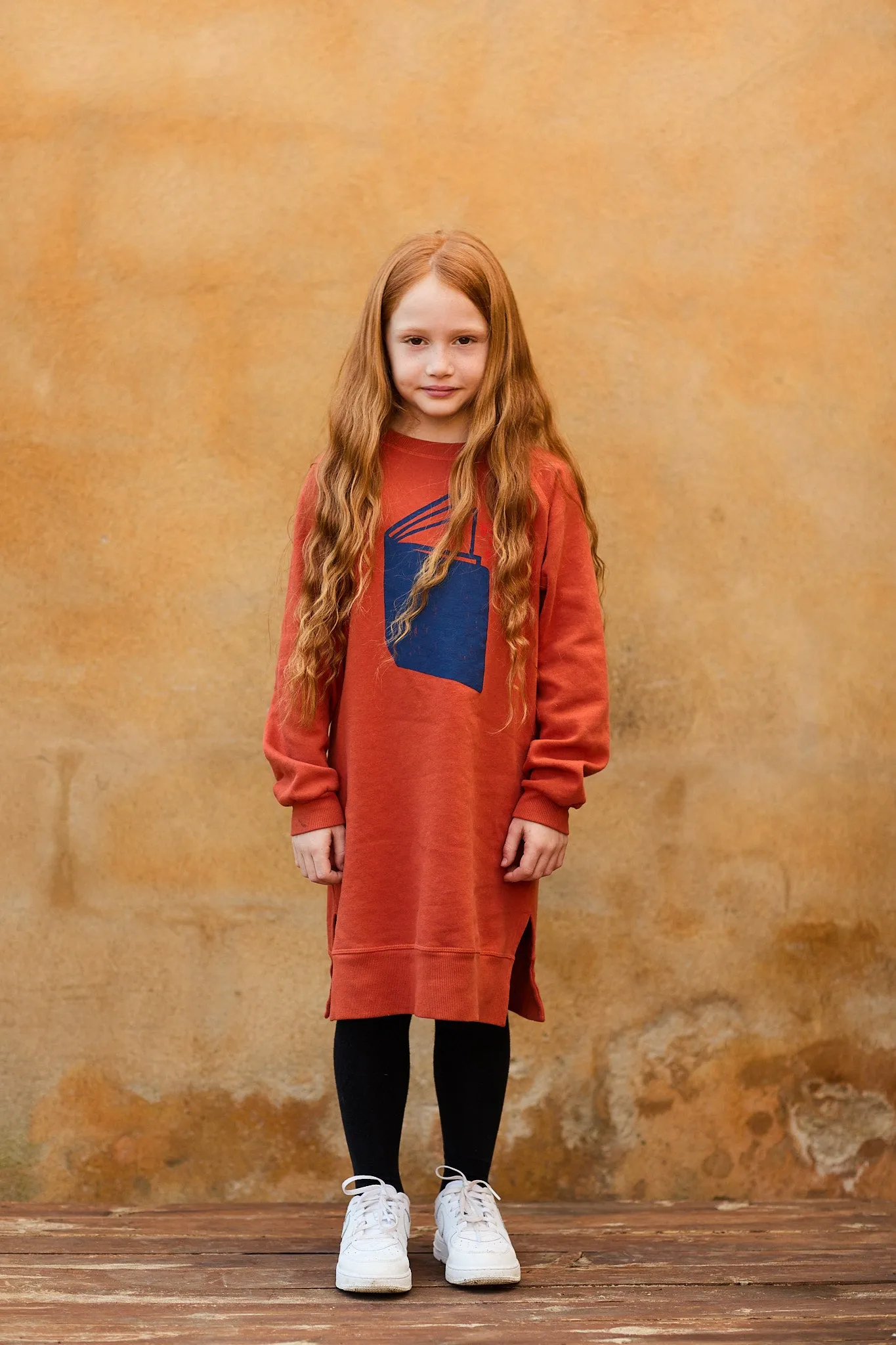 PICNIK PEACH SWEATER DRESS