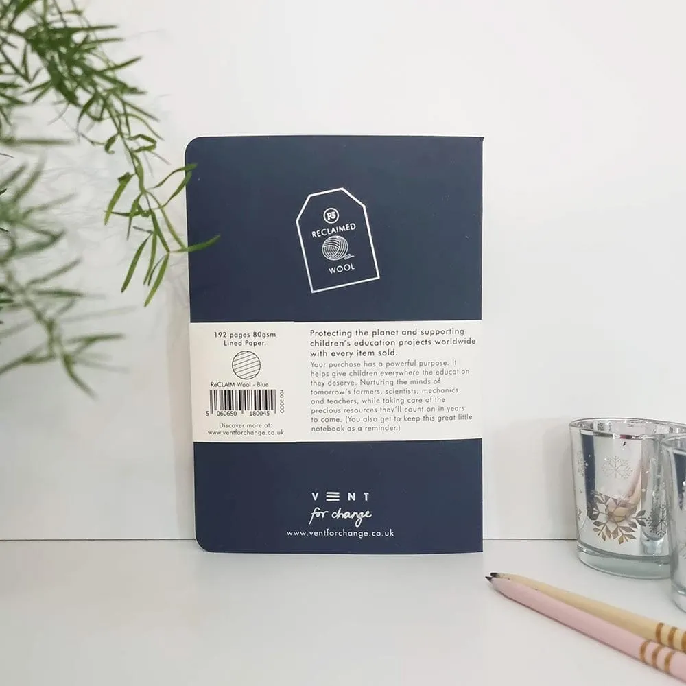 RECLAIM Recycled Wool Notebook