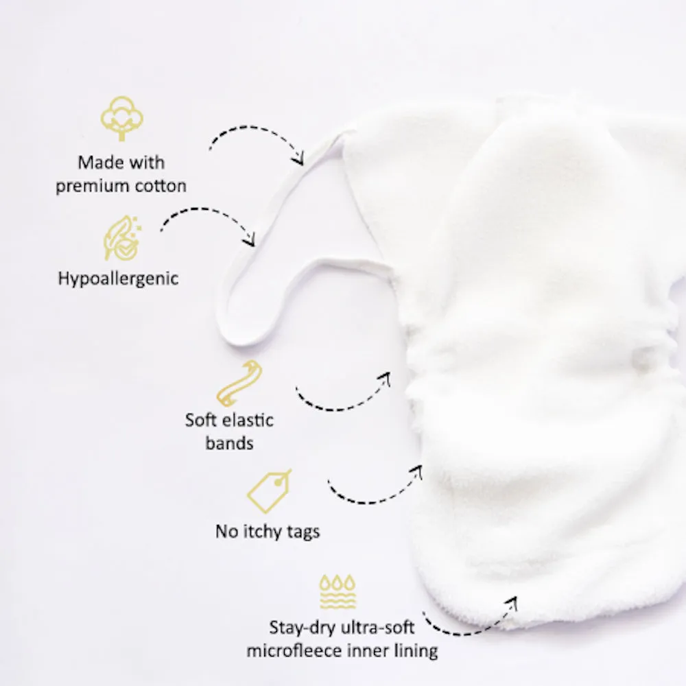 Red Hearts Babywear Set