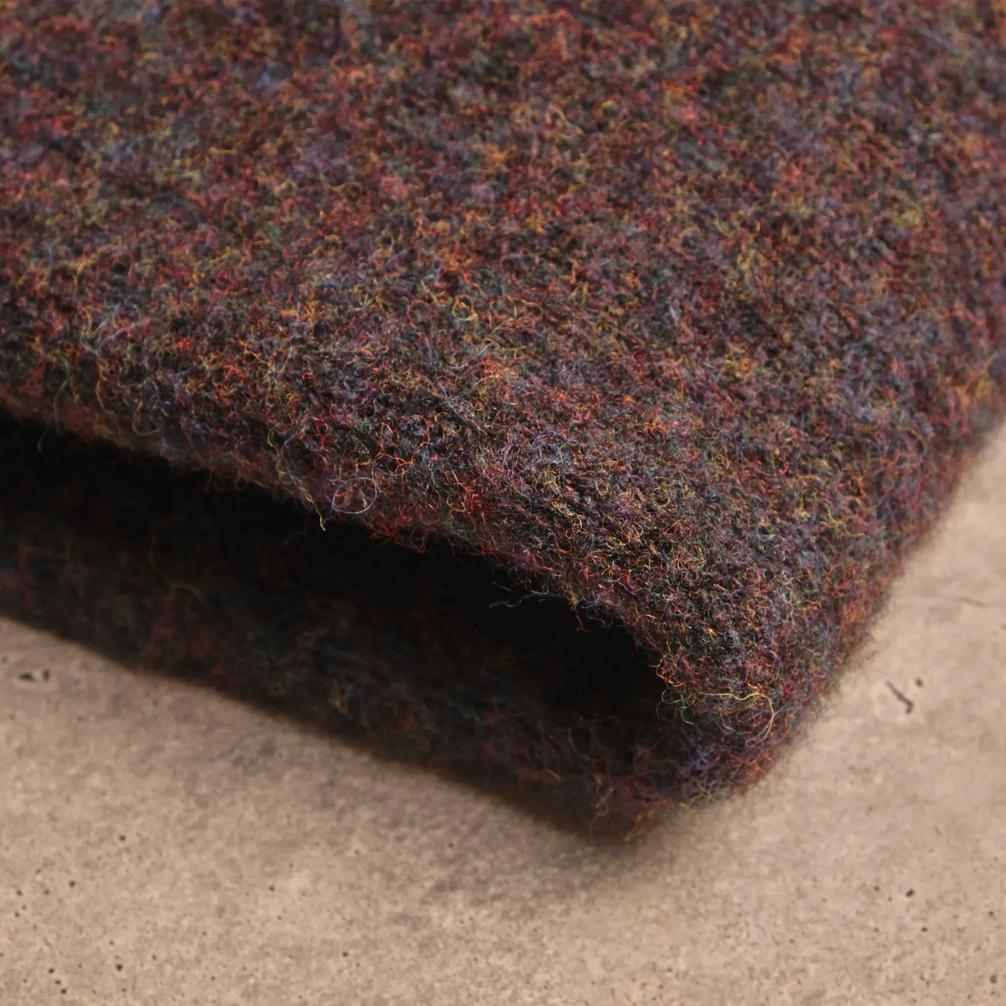 Rum Cake High Crewneck Brushed Shetland Crewneck Jumper