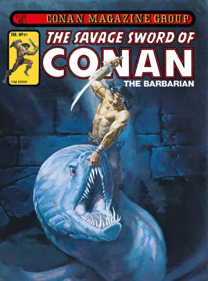 Savage Sword Of Conan The Original Comics Omnibus HC Vol 05 Direct Market Exclusive Joe Chiodo Variant *PRE-ORDER*