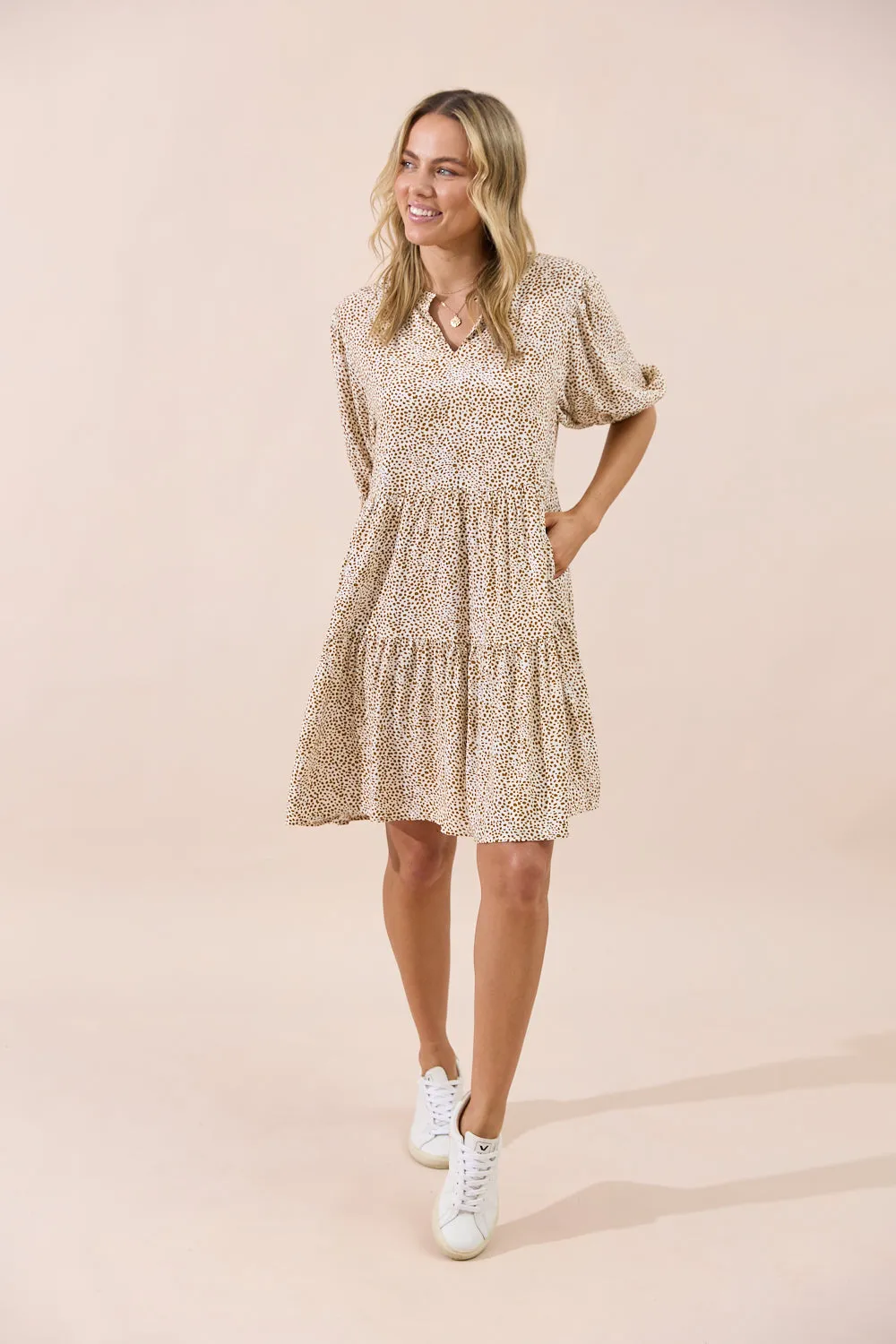 Seychelles Dress - Cheetah