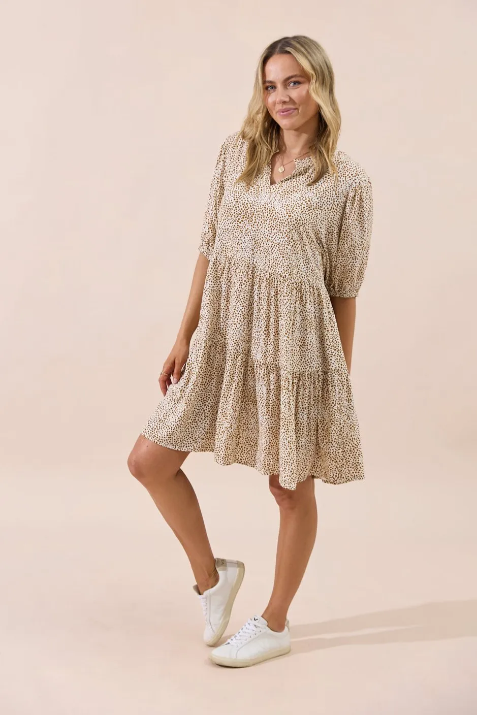 Seychelles Dress - Cheetah