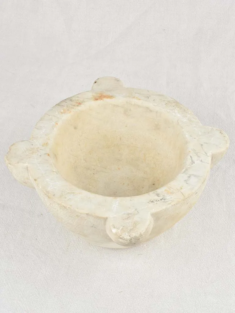 Small antique marble Mortar 13"
