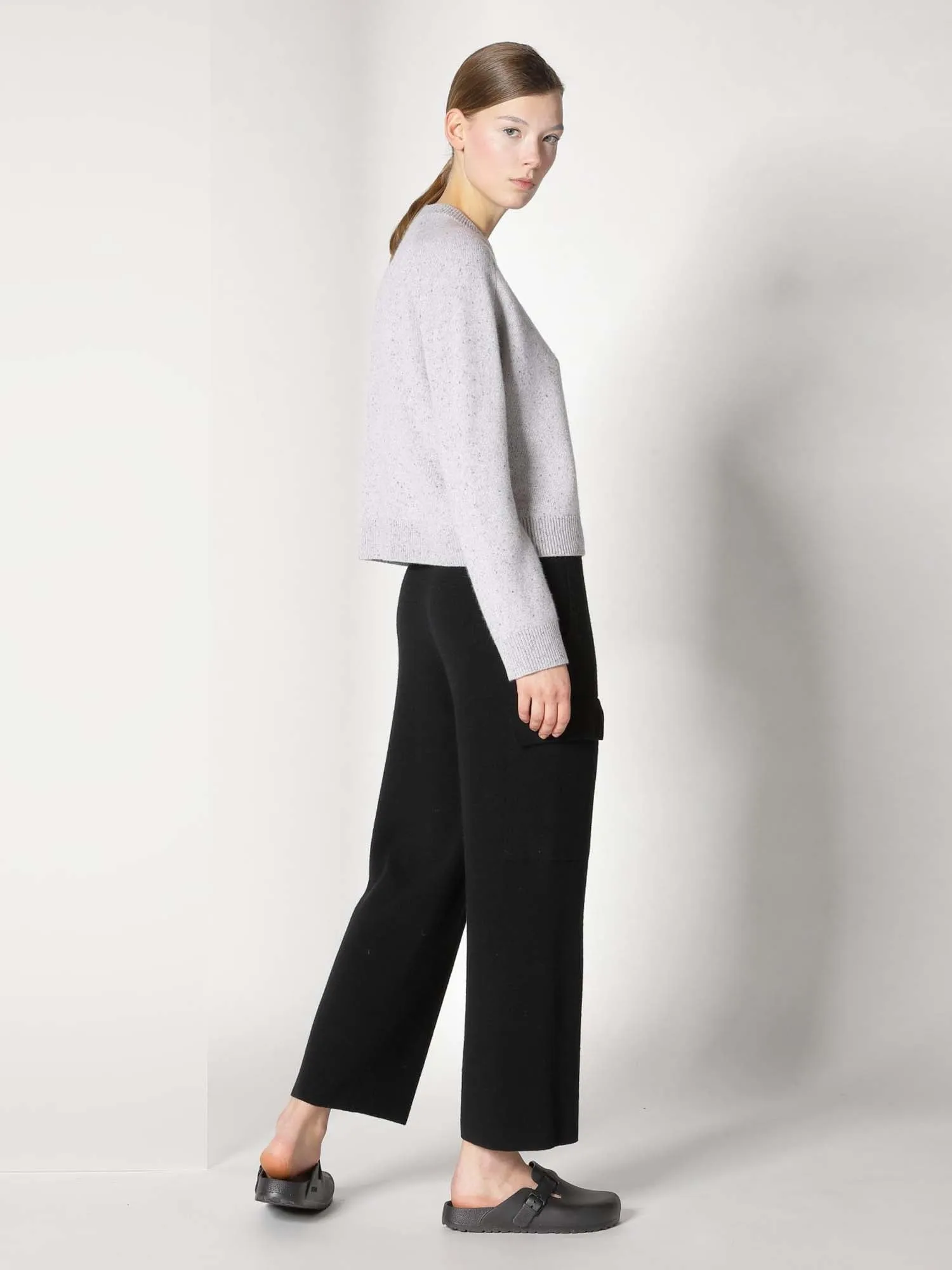 Sminfinity Tweed Crewneck Jumper