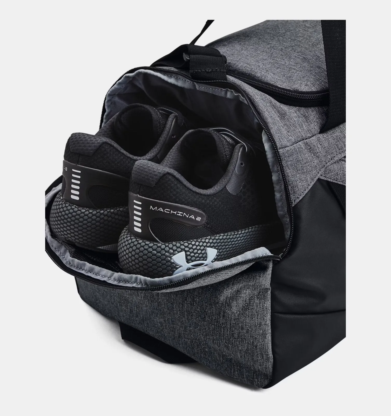 Under Armour Pitch Grey Medium Heather Undeniable 5.0 Small Duffle