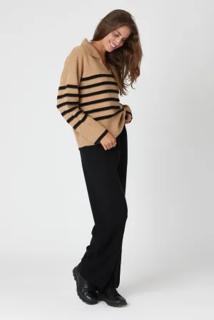 Wide Leg Cashmere Pant