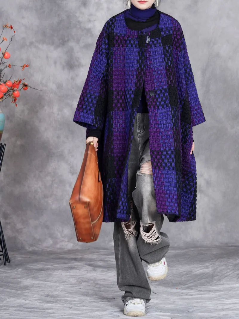 Women’s Elegant Winter Warmth in Wool Coat