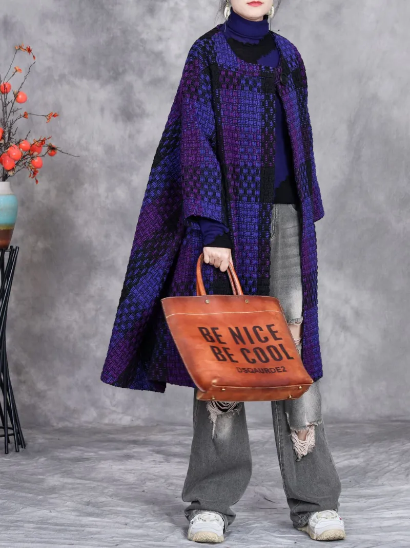 Women’s Elegant Winter Warmth in Wool Coat