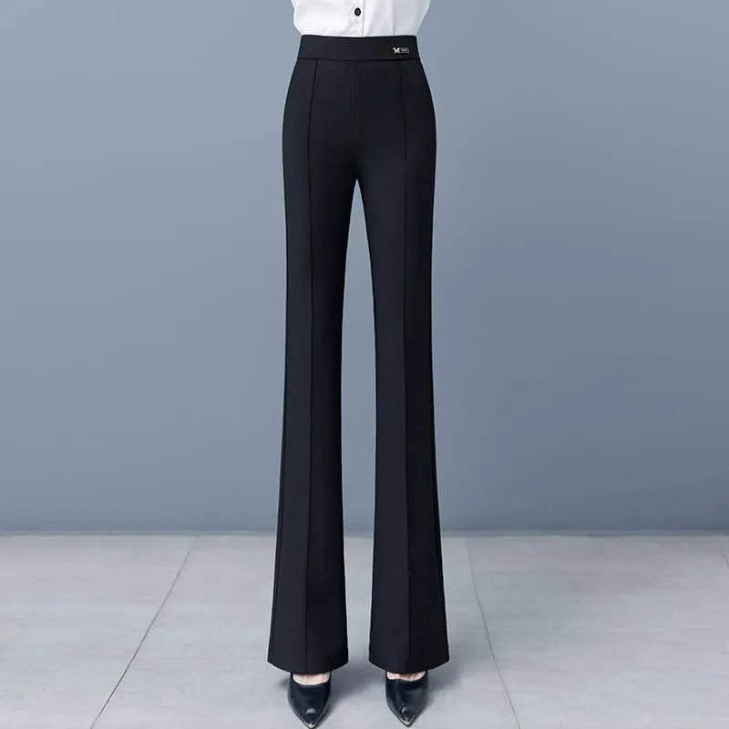 Women's High Waist Stretch Micro-Flare Casual Pants49% OFF