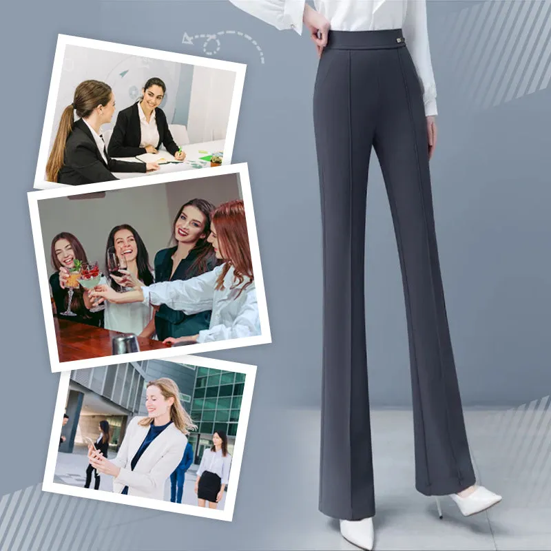 Women's High Waist Stretch Micro-Flare Casual Pants49% OFF