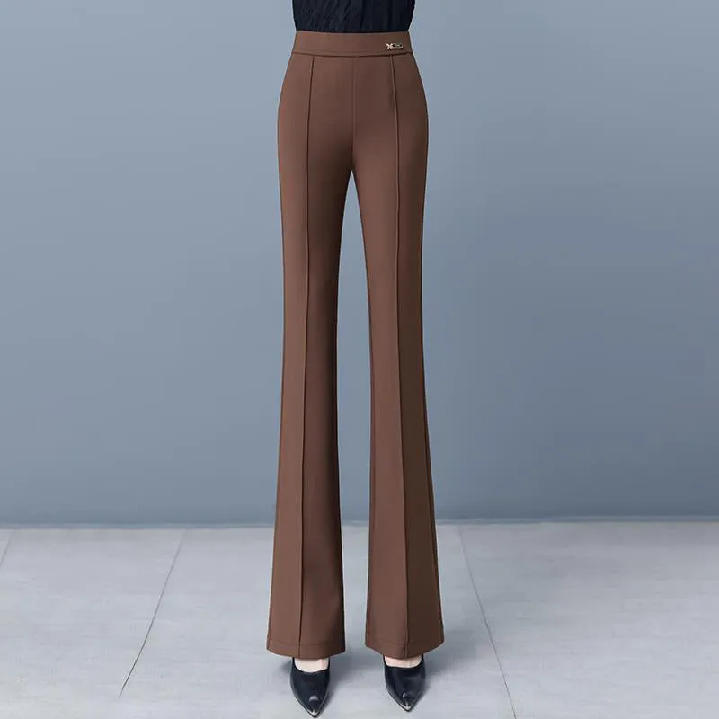 Women's High Waist Stretch Micro-Flare Casual Pants49% OFF