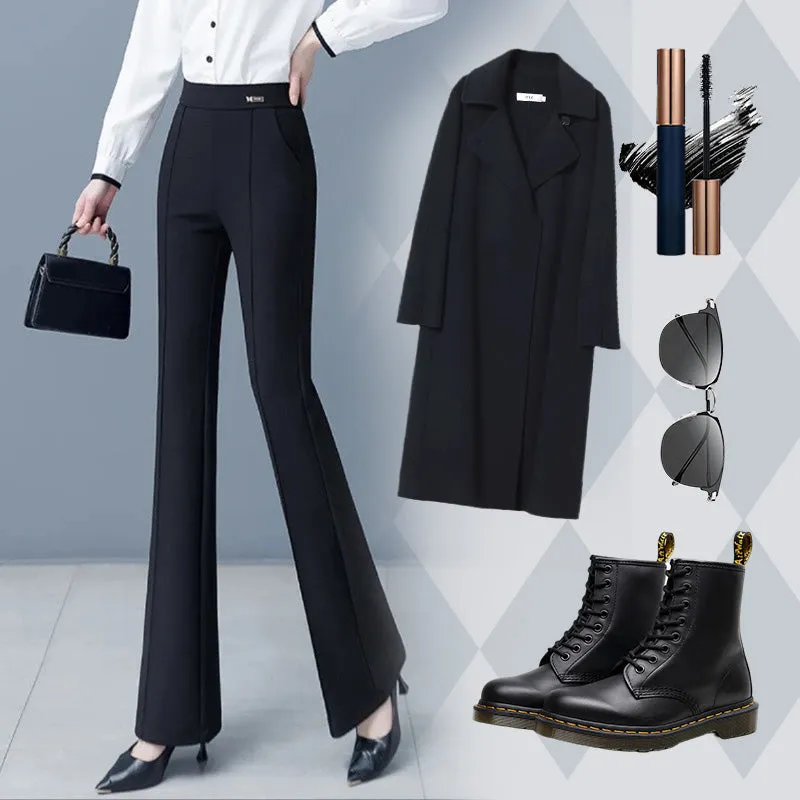 Women's High Waist Stretch Micro-Flare Casual Pants49% OFF