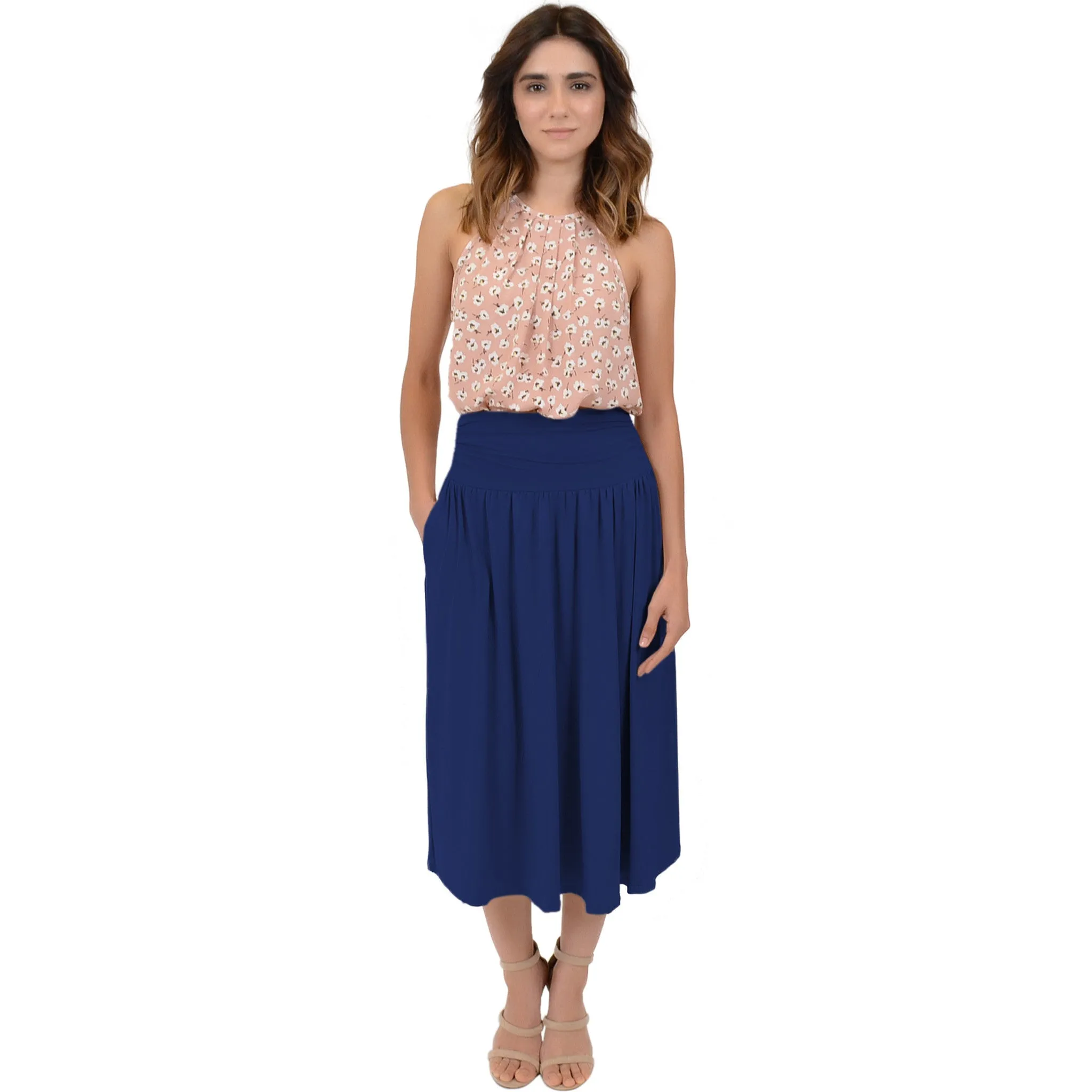 Women’s Midi Pocket Skirt