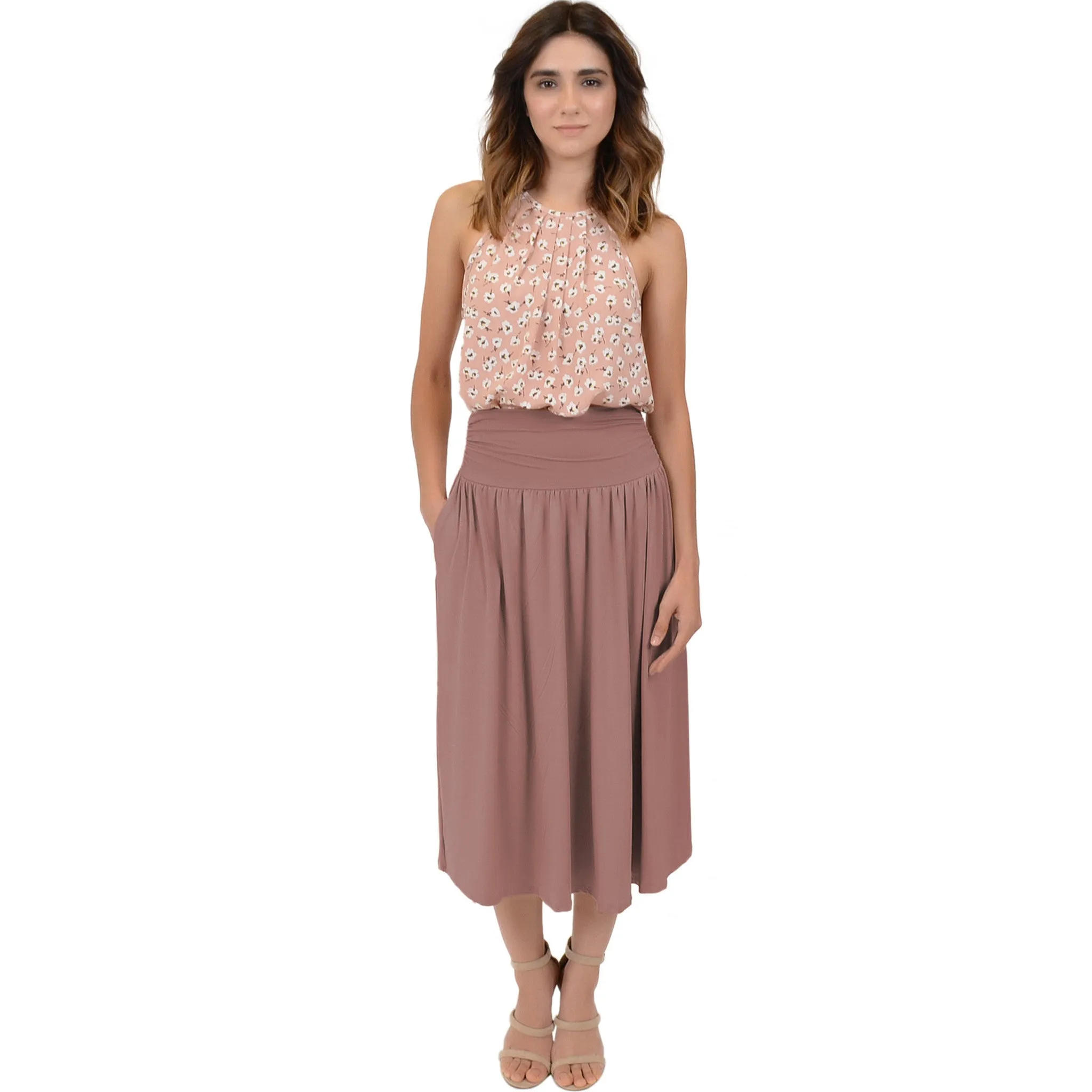 Women’s Midi Pocket Skirt